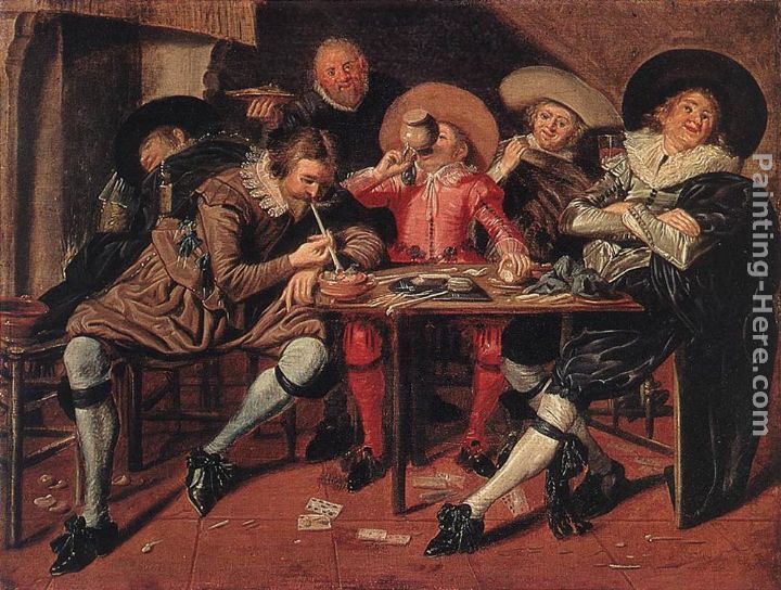 Merry Party in a Tavern painting - Dirck Hals Merry Party in a Tavern art painting